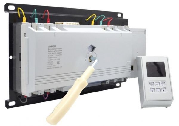 Устройство автоматического ввода резерва АВР HATS7-100S 3P 100A