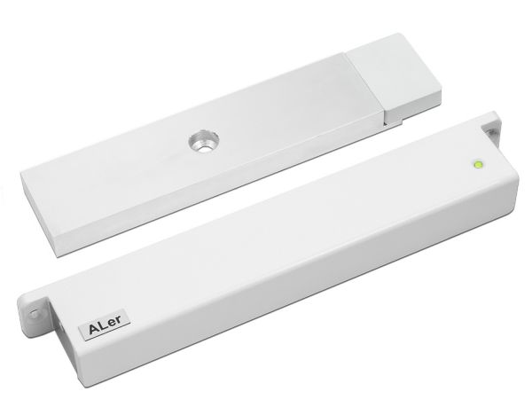 Замок электромагнитный AL-300 Premium 24V белый