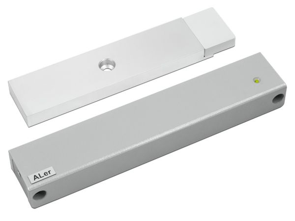 Замок электромагнитный AL-400 Premium 12V серый