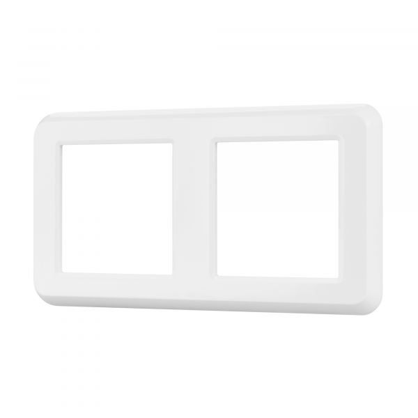 Рамка пластиковая FRM-VERSA-PL-2-WH