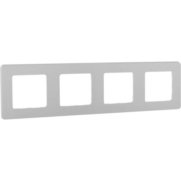 Рамка 4-местная белый INSPIRIA