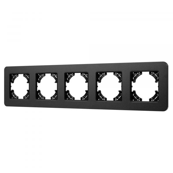 Рамка алюминиевая FRM-AKIRY-SFAL-5-BK