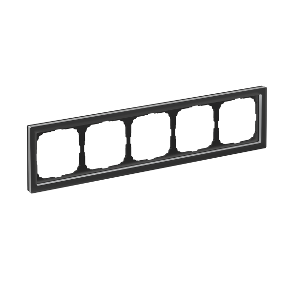 ARTGALLERY PURE 5-постовая РАМКА, МАТОВОЕ ОРГАНИЧЕСКОЕ СТЕКЛО ЧЕРНЫЙ