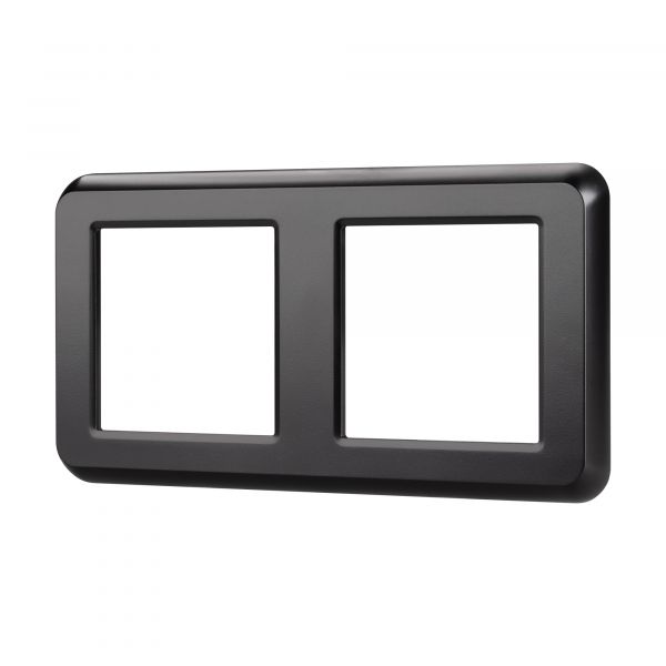 Рамка пластиковая FRM-VERSA-PL-2-BK
