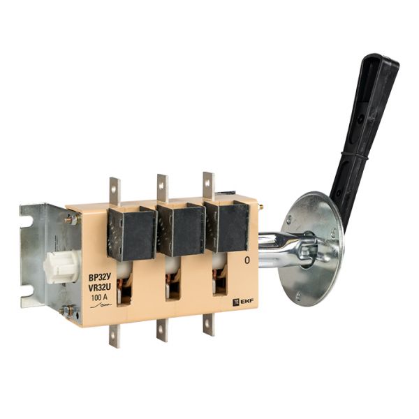 Выключатель-разъединитель ВР32У-31B31250 100А 1 направление с дугогасительными камерами съемная левая/правая рукоятка MAXima