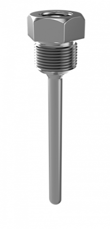 Гильза погружная M20х1.5 длина 80 мм с внутренней резьбой G1/4