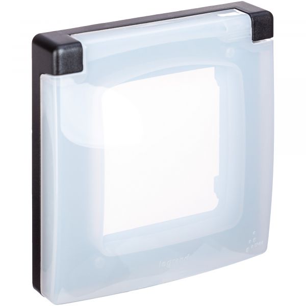 Рамка 1-местная IP44 антрацит INSPIRIA