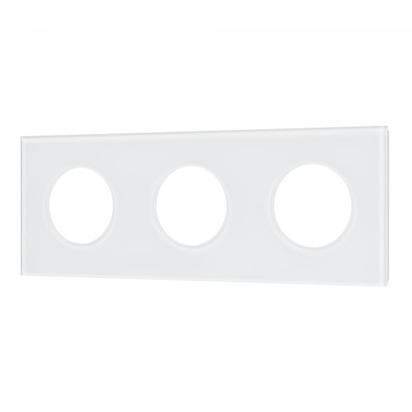 Рамка стеклянная FRM-GLARE-GC-3-WH