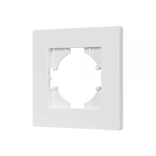 Рамка пластиковая FRM-PERIO-PL-1-WH