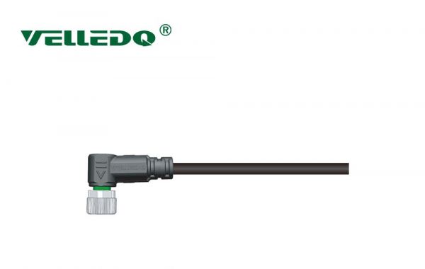 Соединитель кабельный M8-F04S-10.0PVC/BK (розетка)