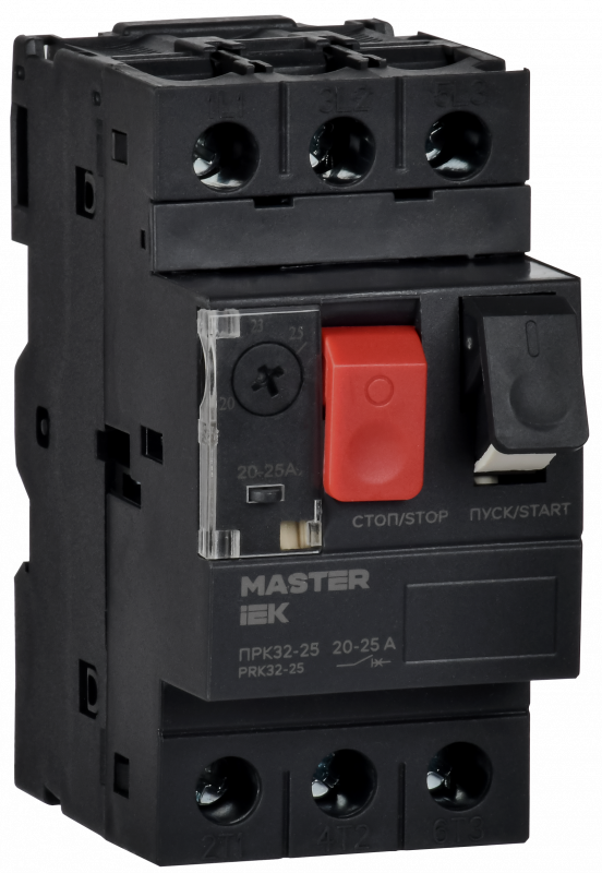 Пускатель ПРК32-25 In=25А Ir=20-25А Ue 660В MASTER IEK