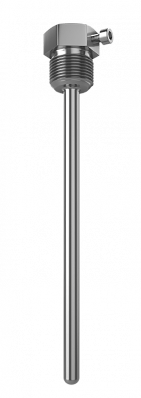 Гильза погружная G1/2 длина 150 мм диаметр 8 мм с фиксирующим винтом