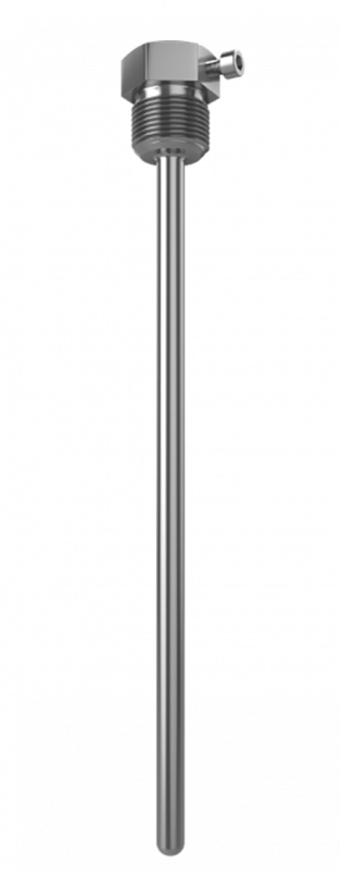 Гильза погружная G1/2 длина 200 мм диаметр 8 мм с фиксирующим винтом