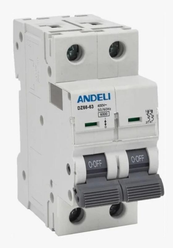Выключатель автоматический 2P 2P 4A тип C DZ66-63