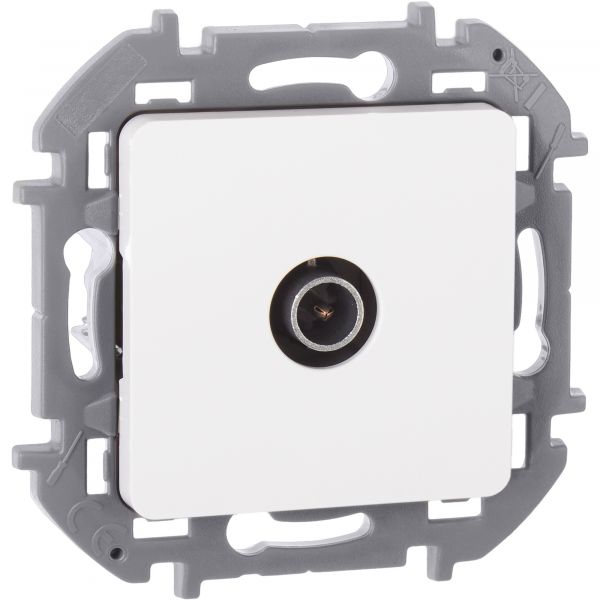 Розетка TV тип звезда белый INSPIRIA