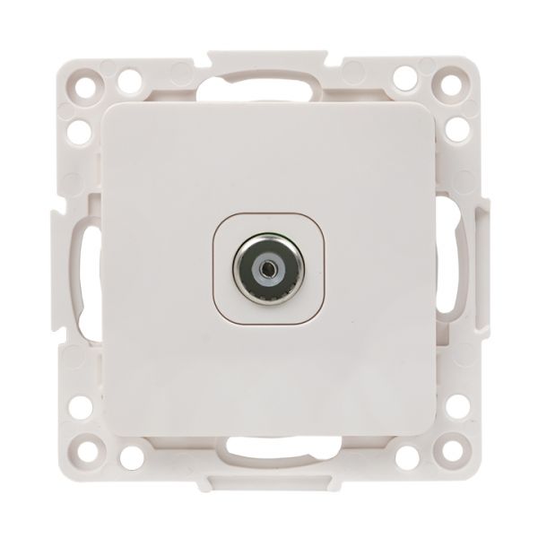 Стокгольм Механизм Розетки TV 1-местной 75Ом 5-862МГц белый