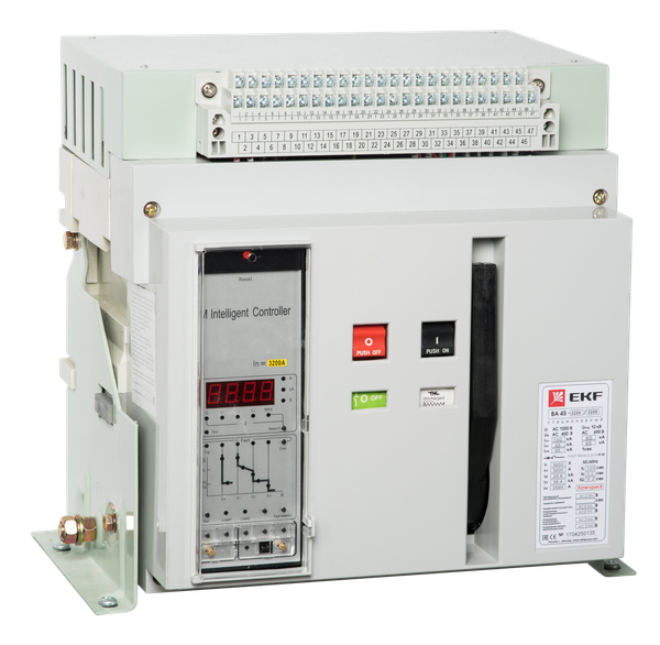 Выключатель автоматический ВА-45 2000/1250 3P 80кА стационарный PROxima