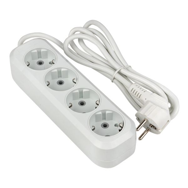 Удлинитель Эксперт 4 гнезда 3 метра 16А/3,0кВт с заземлением ПВС 3х1 PROxima