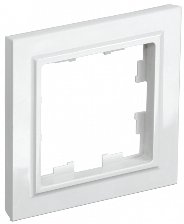 BRITE Рамка 1-местная РУ-1-БрБ белый