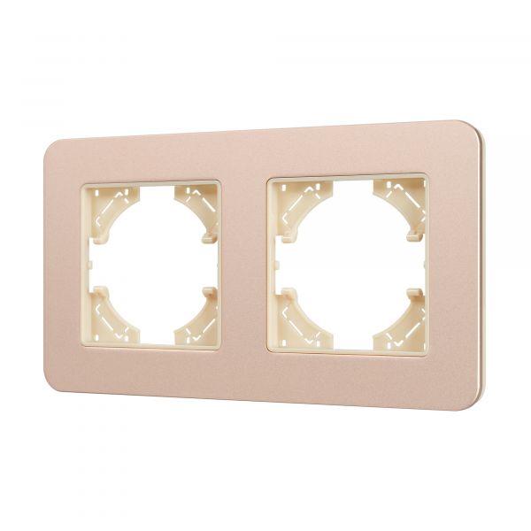 Рамка алюминиевая FRM-AKIRY-SFAL-2-GD