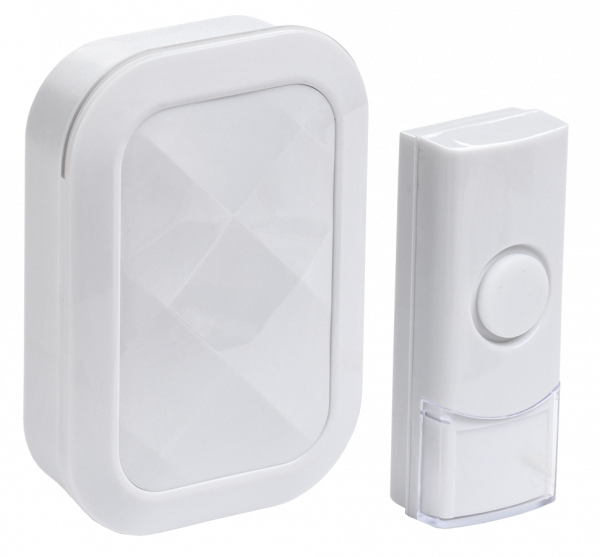 Звонок беспроводной ДЗБ3-36М (36 мелодий) белый