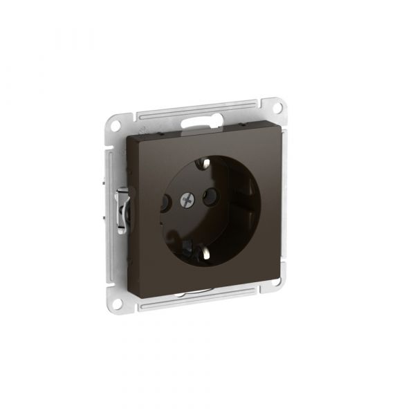 ATLASDESIGN РОЗЕТКА с заземлением, 16А, быстрозажимные клеммы, МОККО