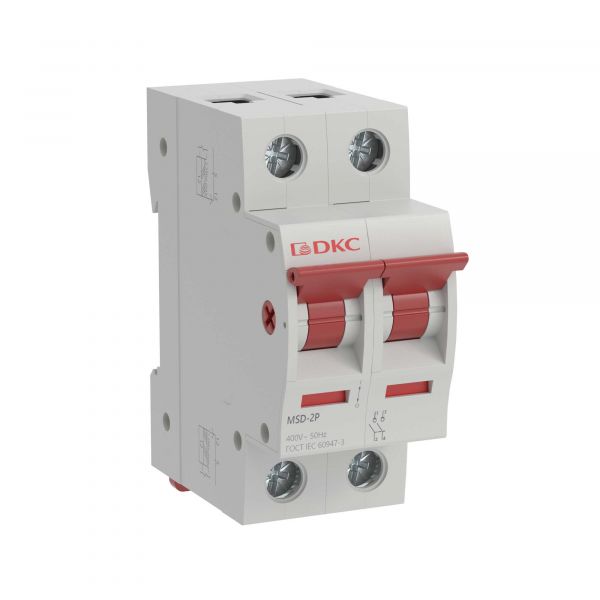 Выключатель нагрузки двухполюсный 100A