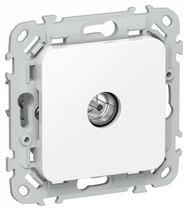 FLITE Розетка TV экранированная оконечная тип M РТВм-1-1-1-ФлБ белый IEK