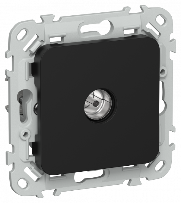 FLITE Розетка TV экранированная оконечная тип M РТВм-1-1-1-ФлЧ черный IEK