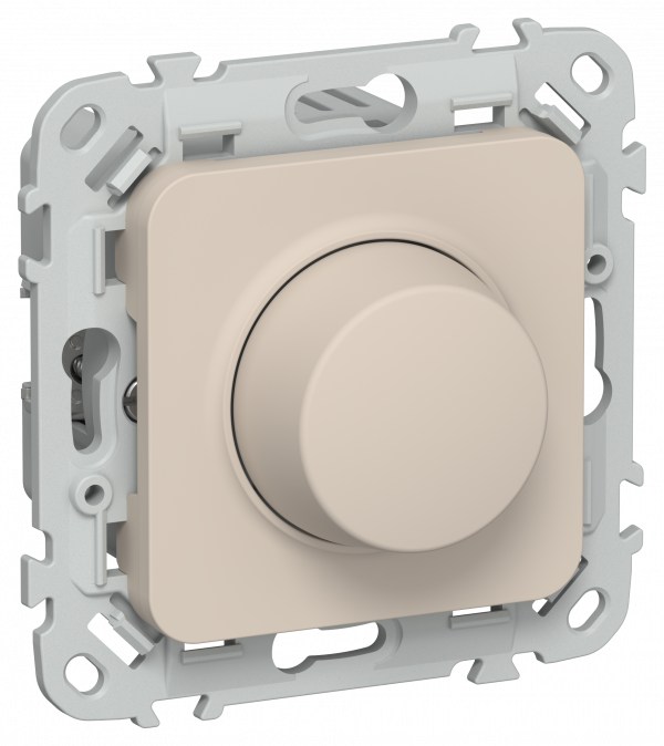 FLITE Светорегулятор проходной LED 250Вт СС16-5-1-ФлЛ льняной IEK