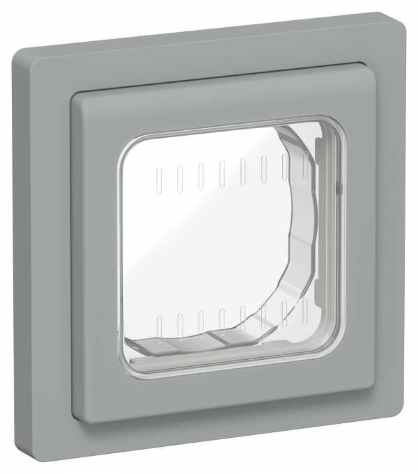 FLITE Рамка 1-местная IP55 Рпро-1-55-ФлС серый IEK