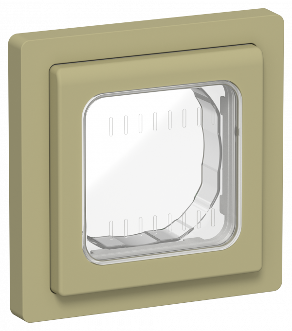 FLITE Рамка 1-местная IP55 Рпро-1-55-ФлО оливковый IEK