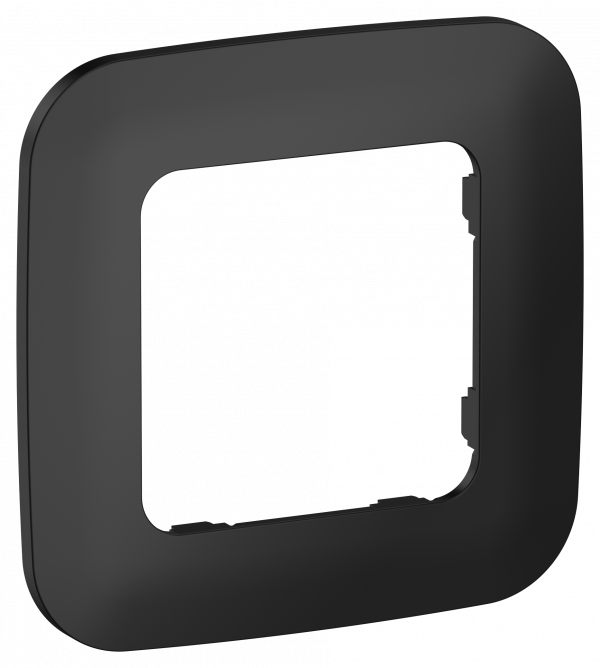 FLITE ARTISTIC Рамка 1-местная РУ-1-А-ФлЧ черный IEK