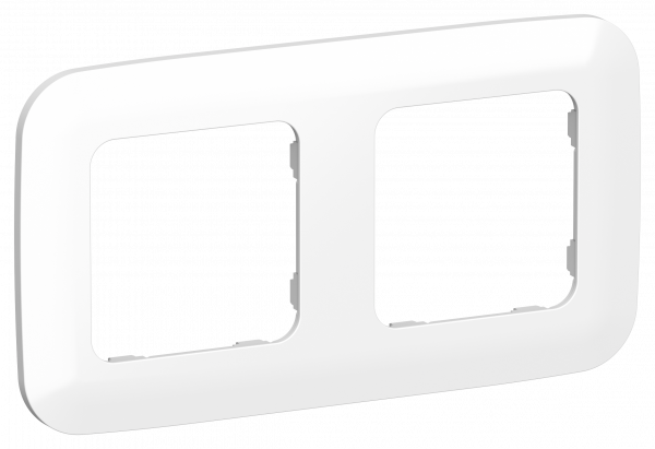 FLITE ARTISTIC Рамка 2-местная РУ-2-А-ФлБ белый IEK