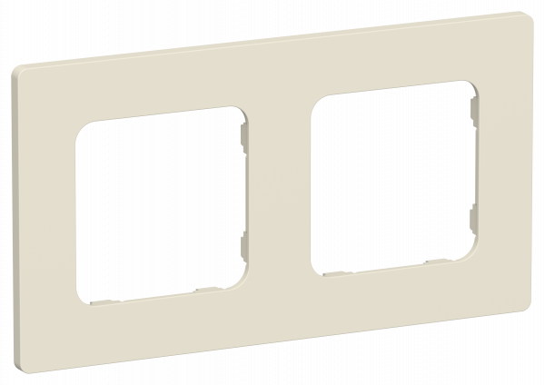 FLITE CLASSIC Рамка 2-местная РУ-2-К-ФлСл сливочный IEK