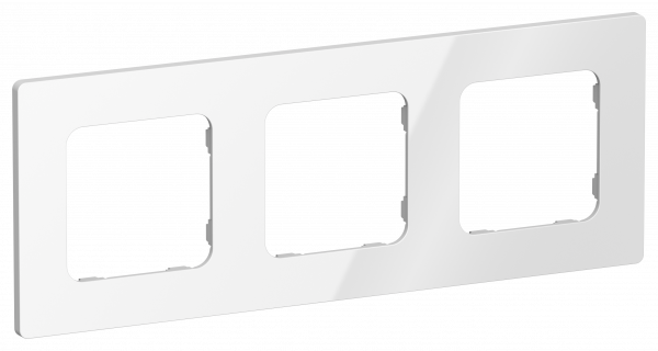 FLITE CLASSIC Рамка 3-местная РУ-3-К-ФлБ белый IEK