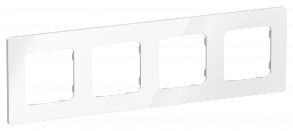 FLITE CLASSIC Рамка 4-местная РУ-4-К-ФлБ белый IEK