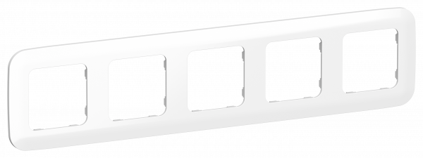 FLITE ARTISTIC Рамка 5-местная РУ-5-А-ФлБ белый IEK