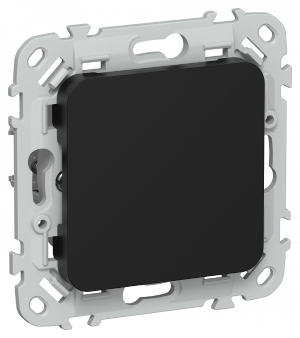 FLITE Заглушка с суппортом ЗГ-ФлЧ черный IEK