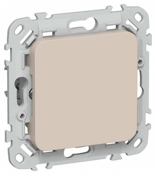 FLITE Заглушка с суппортом ЗГ-ФлЛ льняной IEK