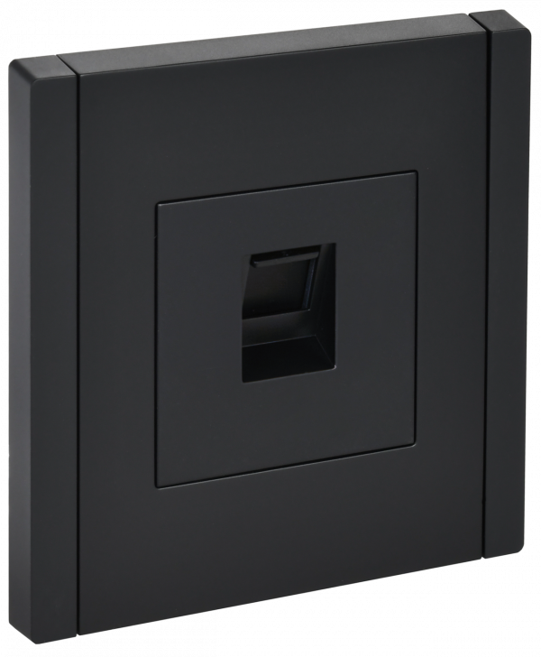 FORTE&PIANO Розетка компьютерная RJ45 кат.6 FP131 черный IEK