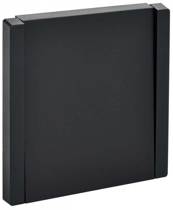 FORTE&PIANO Выключатель 1-клавишный проходной 10А FP103 черный IEK