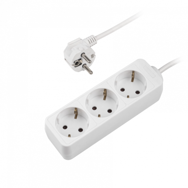 Удлинитель бытовой ФАZА FTG-03-150 3x1,5 с заземлением