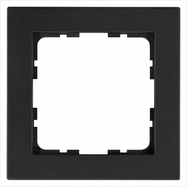 Рамка G-Classic 1-постовая, цвет Антрацит