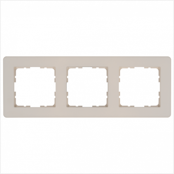 Рамка G-Flex 3-постовая, цвет Тауп
