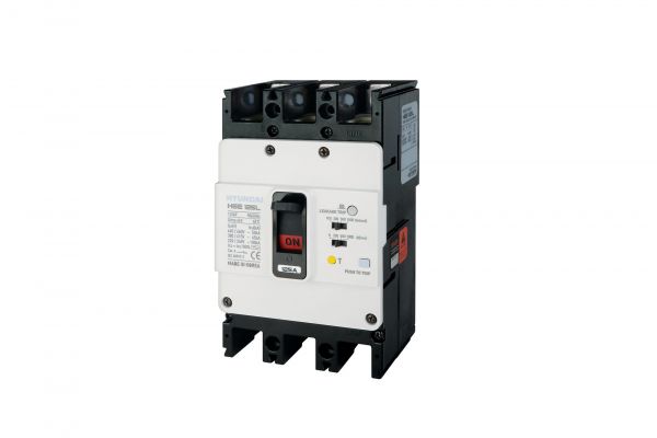 Выключатель автоматический диф. тока типа HGE, типоразмера 125AF, арт.HGE125E2PG4S0000C00050 (50А, 30мА, 20кА, 2 полюса, переднее подключение)