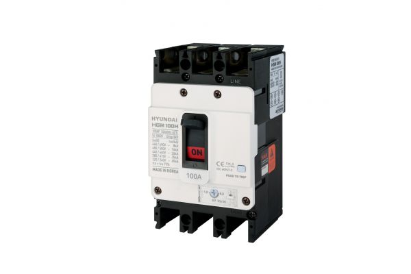 Выключатель разъединитель типа HGM, типоразмера 100AF, арт.HGM100NA3PDSS0000C00100 (100А, , 3 полюса, переднее подключение)
