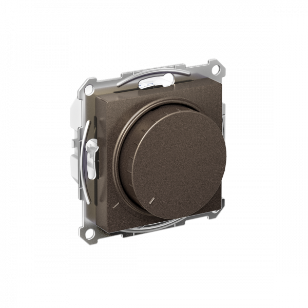 ATLASDESIGN СВЕТОРЕГУЛЯТОР (диммер) повор-нажим, LED, RC, 400Вт, мех., МОККО