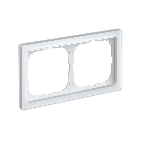 ARTGALLERY PURE 2-постовая РАМКА, ОРГАНИЧЕСКОЕ СТЕКЛО БЕЛЫЙ