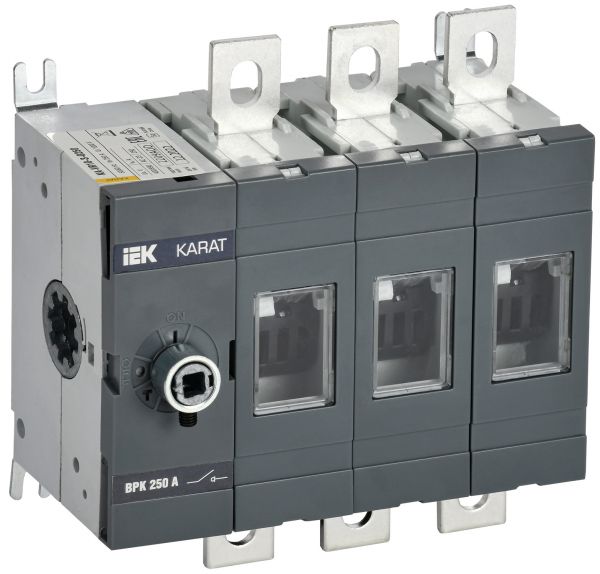Выключатель-разъединитель ВНК без рукоятки управления 3P 250А KARAT